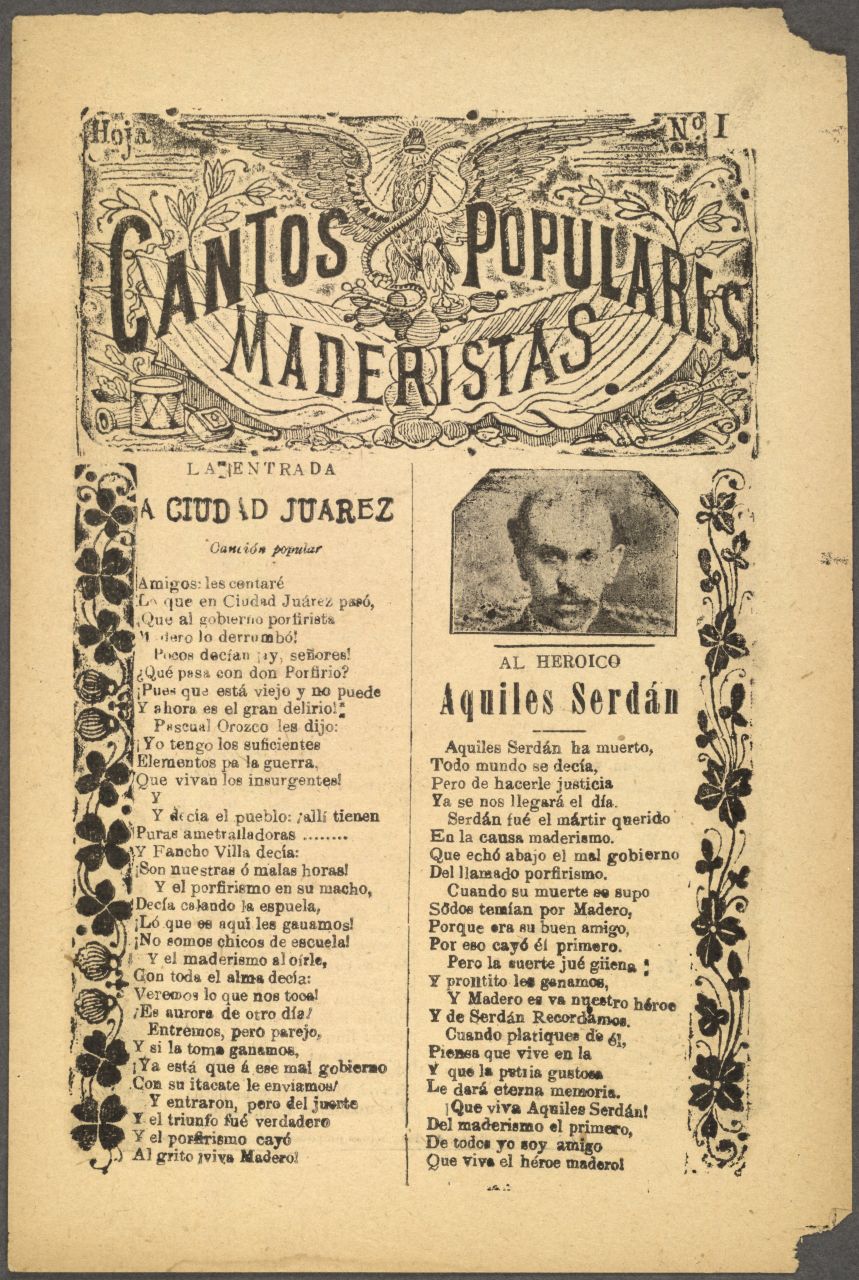 The Mexican Corrido: Ballads of Adversity and Rebellion, Part 4 ...